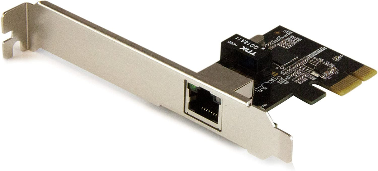 StarTech.com 1-Port Gigabit Ethernet Network Card - PCI Express, Intel I210 NIC - Single Port PCIe Network Adapter Card with Intel Chipset (ST1000SPEXI) 1 Port