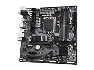 GIGABYTE B760M DS3H AX DDR4 (LGA 1700/ Intel/ B760/ M-ATX/ DDR4/ 2* M.2/ PCIe 4.0/ USB 3.2 Gen 2 Type-C/WiFi 6E/ 2.5GbE LAN/Q-Flash Plus/PCIe EZ-Latch/Gaming Motherboard) B760 B760M DS3H AX DDR4 Bundle