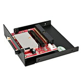 StarTech.com 3.5in Drive Bay IDE to Single CF SSD Adapter Card Reader (35BAYCF2IDE) CompactFlash IDE