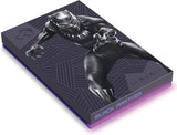 Seagate Black Panther SE FireCuda External HDD - USB 3.2, Customizable RGB LED Magenta, Works with PC, Mac, Playstation, and Xbox, 1-yr Rescue Services (STLX2000401) 2TB Black Panther - King