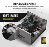 CORSAIR RMX Series™ RM850x 80 Plus Gold Fully Modular ATX Power Supply