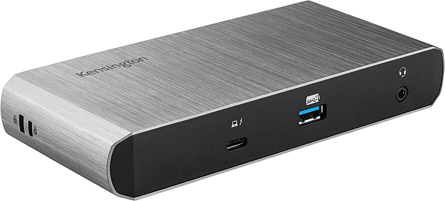 Kensington SD5550T Thunderbolt™ 3 and USB-C Dual 4K Hybrid Docking Station  - 60W PD - Windows and Mac (K38131NA)