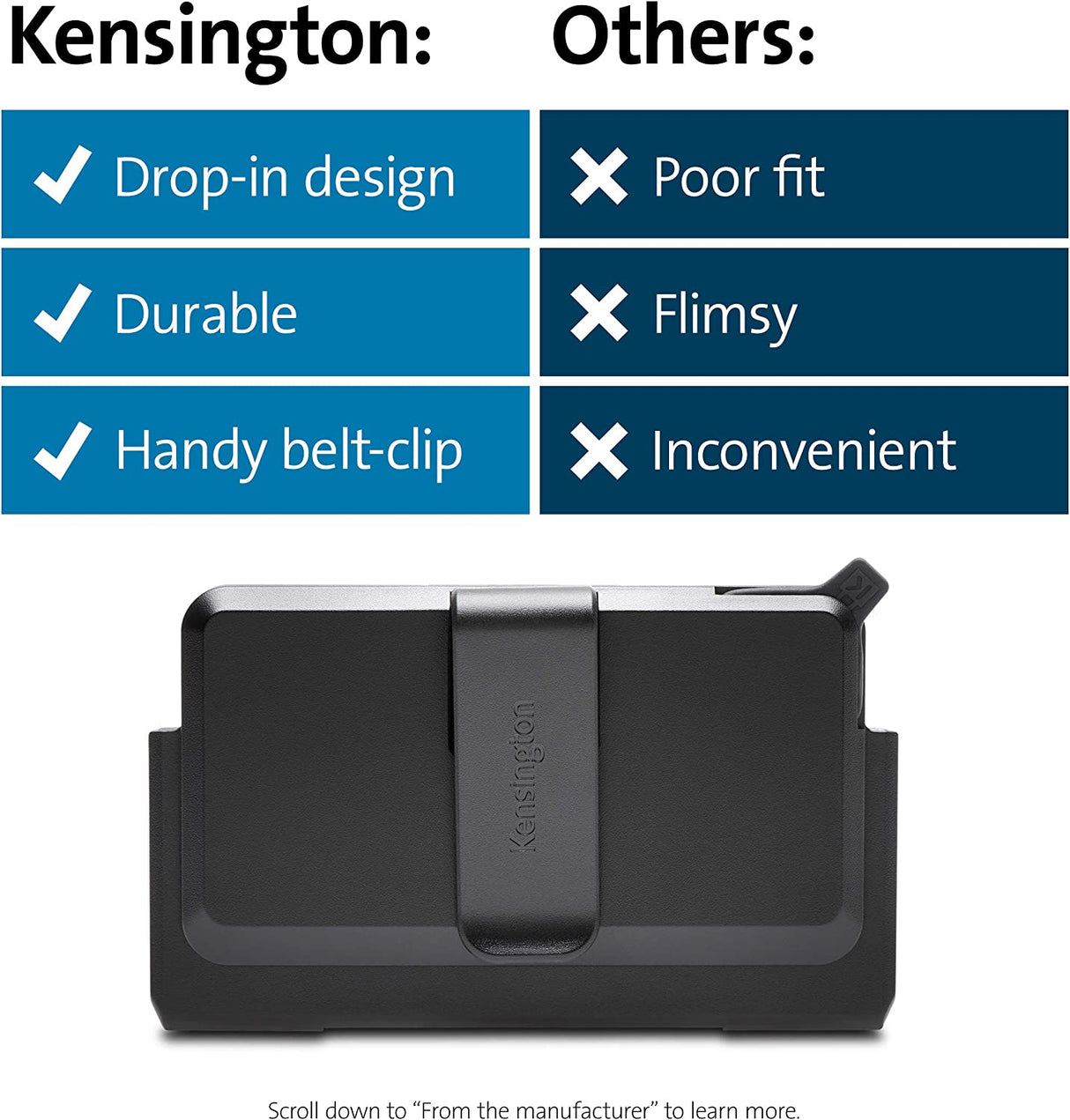 Kensington Belt Holster for Microsoft Surface Duo (K97850WW)