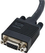StarTech.com 6 ft Coax High Resolution VGA Monitor Extension Cable - HD15 M/F - 6ft VGA Extension Cable (MXT101HQ) Black