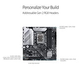 ASUS Prime Z690M-Plus D4 LGA 1700(Intel 12th Gen) microATX motherboard (PCIe 5.0,DDR4,10+1 Power Stages,3x M.2,1Gb LAN,USB 3.2 Gen 2x2 Type-C,front USB 3.2 Gen 1 Type-C connector,Thunderbolt 4)