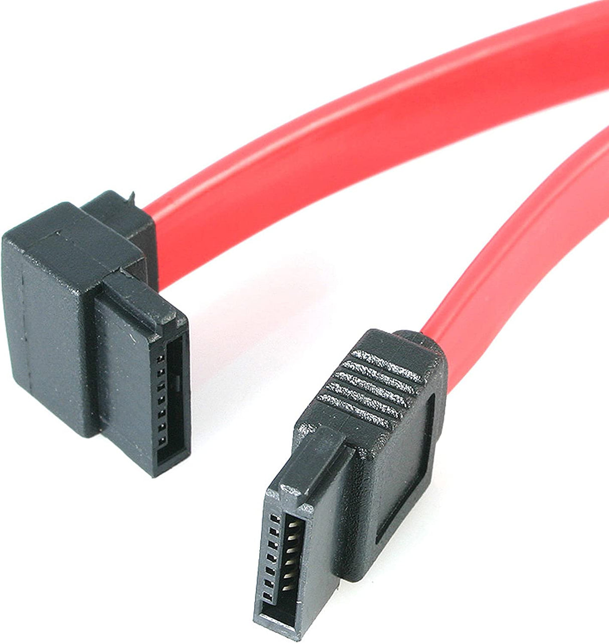 StarTech.com 18in SATA to Left Angle SATA Serial ATA Cable - F/F (SATA18LA1) 18 inch Left Angle