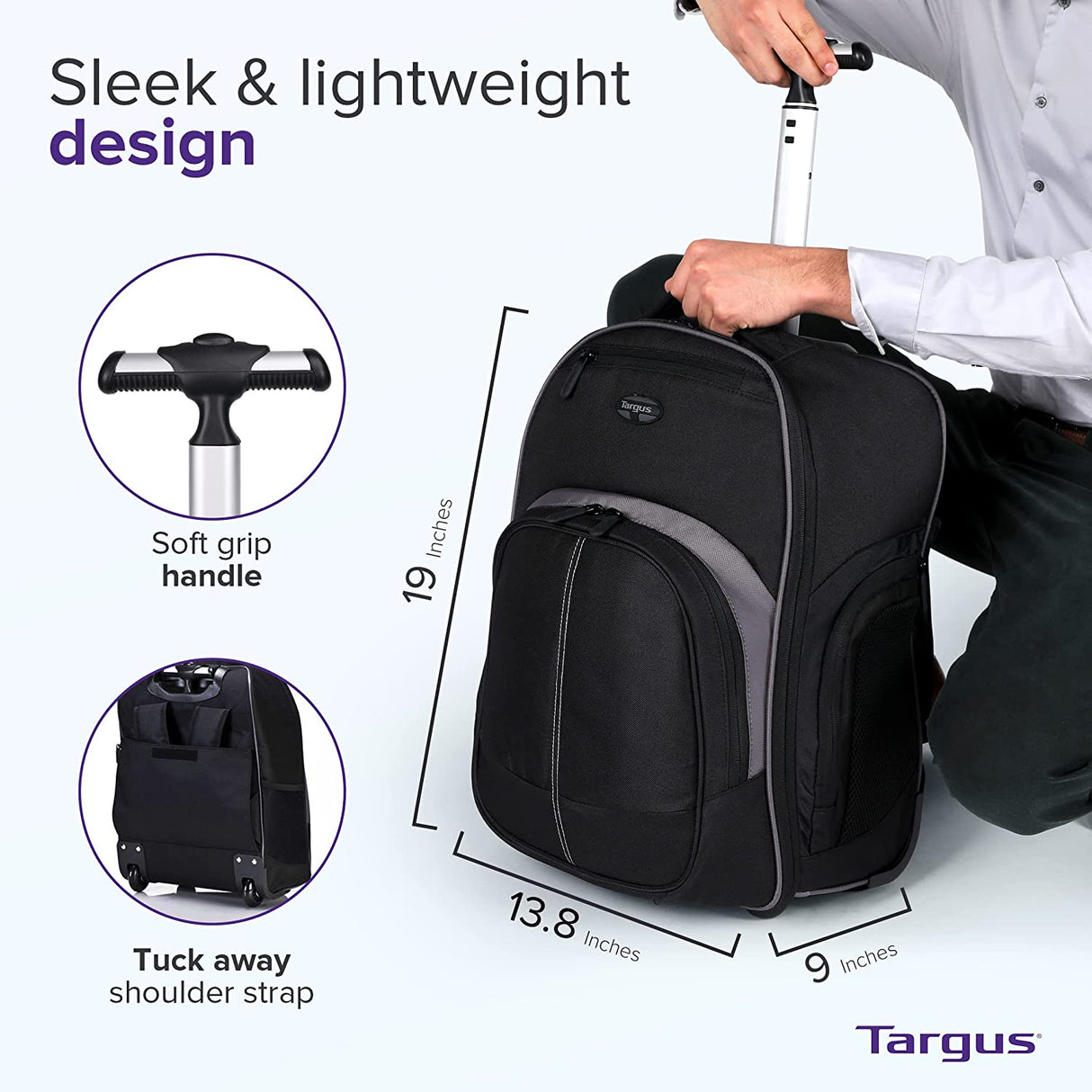 Targus Rolling Bag Black Rolling Case