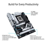 ASUS Prime Z790-A WiFi 6E LGA 1700(Intel®13th&amp;12th) ATX Motherboard (16+1 DrMOS, PCIe 5.0,DDR5,4X M.2 Slots,2.5 Gb LAN,USB 3.2 Gen 2 Front Panel Type-C, Thunderbolt™ 4/USB4, DP)