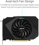 ASUS Phoenix NVIDIA GeForce RTX 3060 V2 Gaming Graphics Card- PCIe 4.0, 12GB GDDR6 memory, HDMI 2.1, DisplayPort 1.4a, Axial-tech Fan Design, Protective Backplate, Dual ball fan bearings, Auto-Extreme Graphic Card