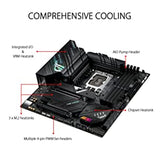 ASUS ROG Strix Z690-G Gaming WiFi 6E LGA 1700(Intel 12th Gen) Micro ATX Gaming Motherboard(PCIe 5.0,DDR5,14+1 Power Stages,2.5 Gb LAN,Thunderbolt 4,3xM.2,Front Panel USB 3.2 Gen 2x2 Type-C Connector)