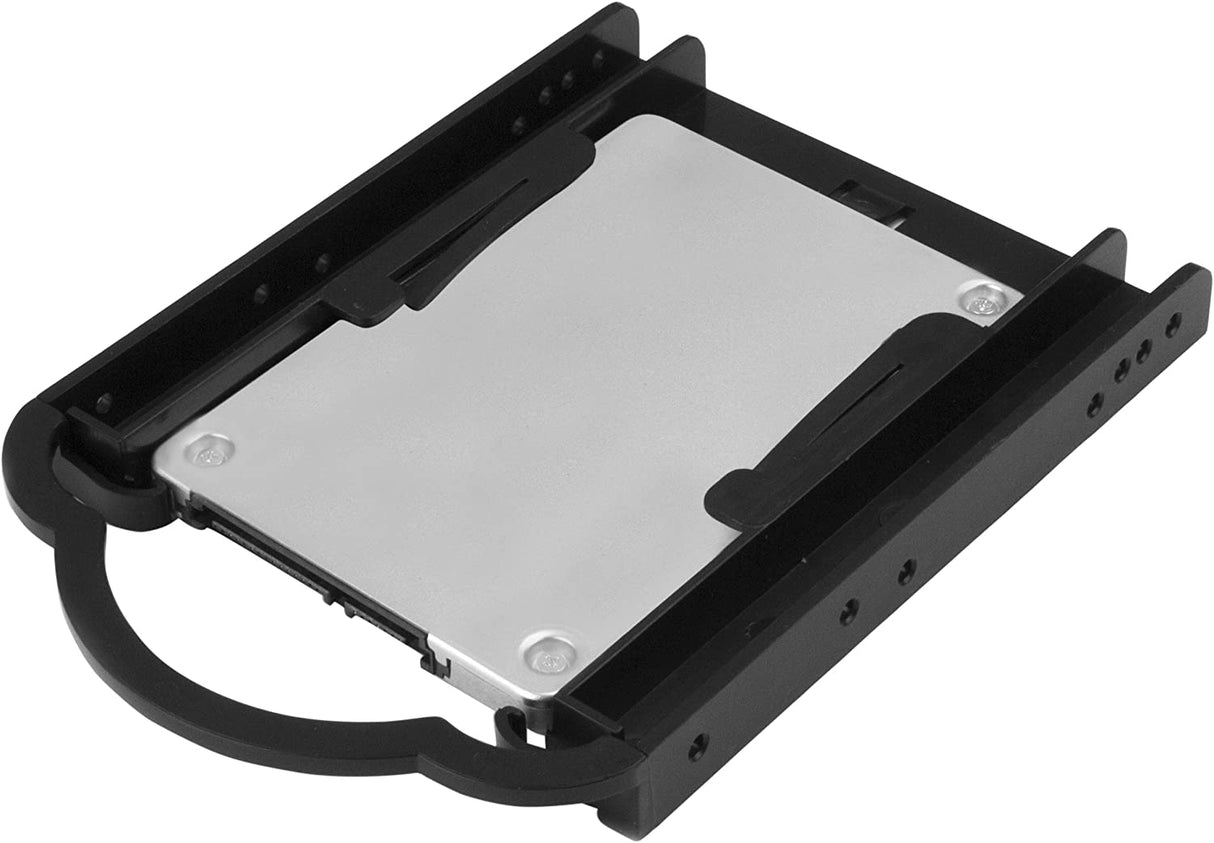 StarTech.com 2.5 SSD/HDD Mounting Bracket for 3.5 Drive Bay - 5 Pack - Tool-Less - Hard Drive Mounting Kit (BRACKET125PTP)