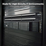 Tripp Lite 48-Port 2U Rackmount Cat6 110 Patch Panel 568B, RJ45 Ethernet(N252-048) , Black 48-Port (2U)