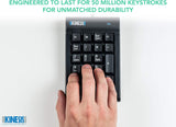 Kinesis USB Numeric Keypad, Cherry Low-Force Mechanical Switches (PC)