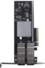 StarTech.com Dual Port 40G QSFP+ Network Card - Intel XL710 Open QSFP+ Converged Adapter - PCIe 40 Gigabit Ethernet Server NIC - 40GbE Fiber Optic LAN Card - Dell PowerEdge HPE ProLiant (PEX40GQSFDPI)