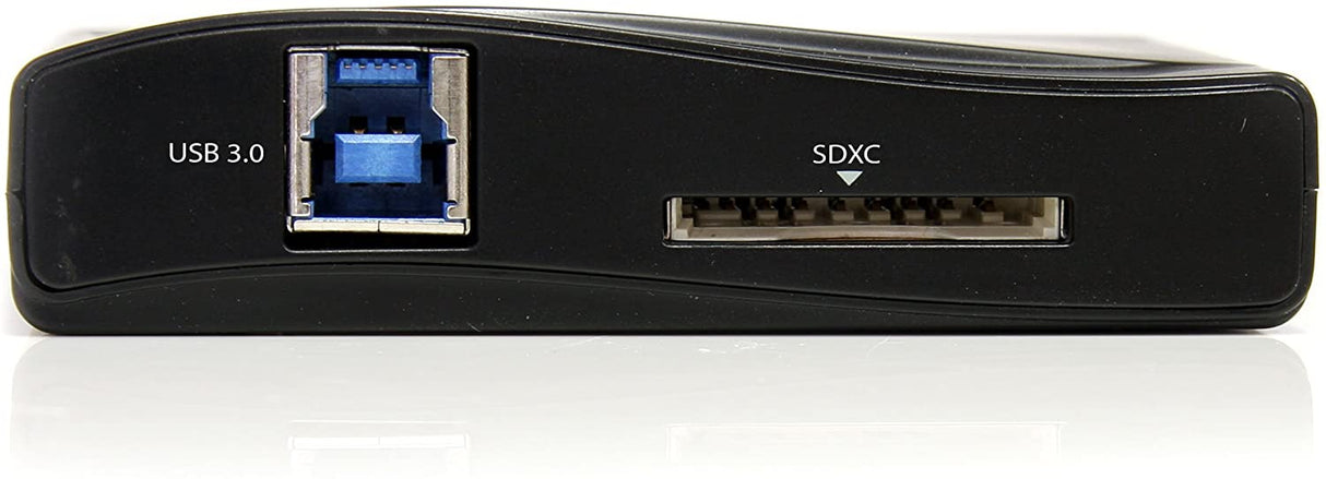 StarTech.com USB 3.0 Multi Media Flash Memory Card Reader - Card Reader (Multi-Format) - USB 3.0 (FCREADHCU3) Multi-card USB-A w/ Cable