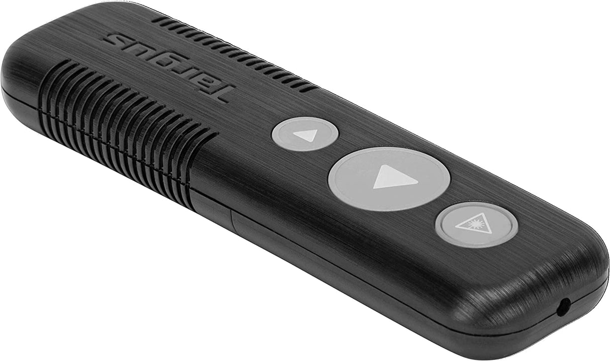 Targus Wireless USB Presenter with Laser Pointer, Bluetooth Control, Simple Control for Professional Presenter, Black (AMP30TT)
