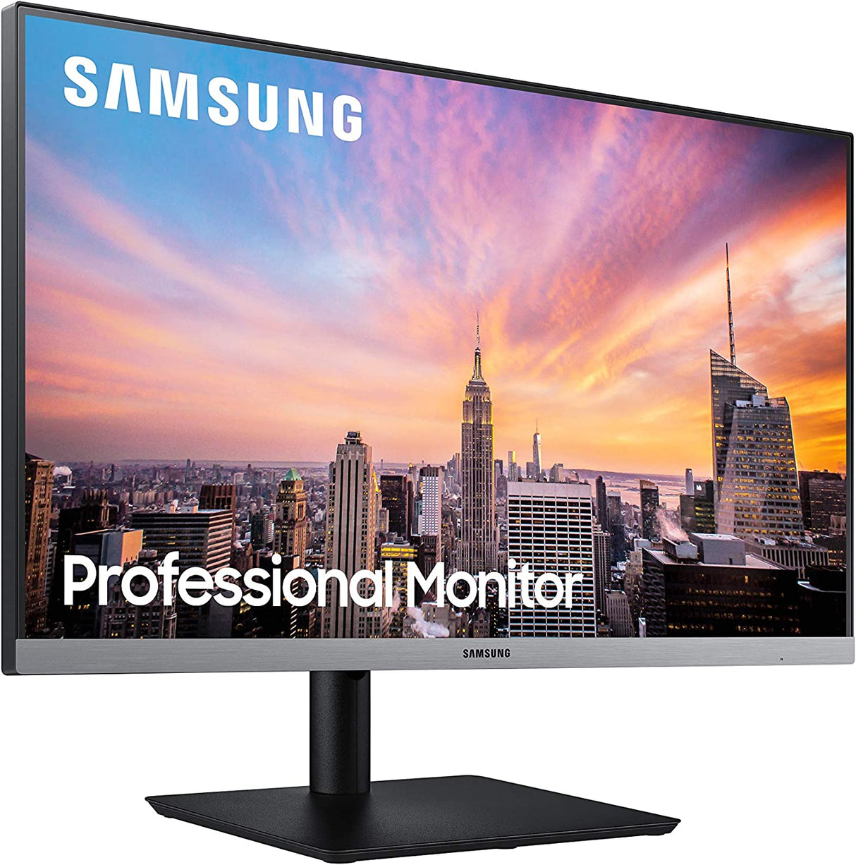 Samsung Business S24R650FDN SR650 Series 24 inch IPS 1080p 75Hz Computer Monitor for Business with VGA, HDMI, DisplayPort, and USB Hub, 3-Year Warranty, Black 24-inch
