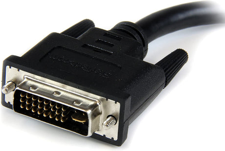 StarTech.com 8in DVI to VGA Cable Adapter - DVI-I Male to VGA Female Dongle Adapter (DVIVGAMF8IN) Black DVI Male to VGA Female (Cable)