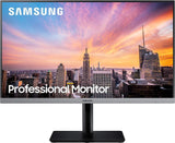 Samsung Business S24R650FDN SR650 Series 24 inch IPS 1080p 75Hz Computer Monitor for Business with VGA, HDMI, DisplayPort, and USB Hub, 3-Year Warranty, Black 24-inch