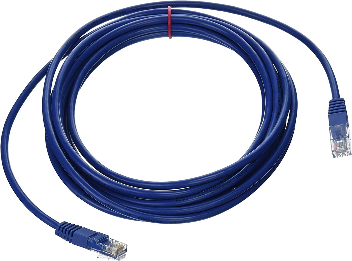 Tripp Lite Cat5e 350MHz Molded Patch Cable (RJ45 M/M) - Blue, 15-ft.(N002-015-BL) 15 feet Blue