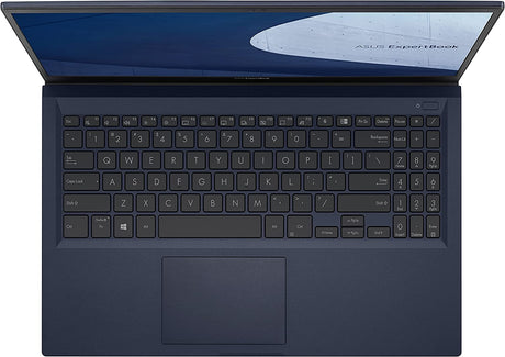 ASUS B1500CEAE-Q53P-CB ExpertBook B1 Business Laptop, 15.6” FHD, Intel Core i5-1135G7, 8GB RAM, 256GB SSD, Military Grade Durable, Webcam Privacy Shield, Win 10 Pro, Star Black, Bilingual KB