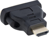 StarTech.com HDMI Male to DVI Female - HDMI to DVI-D Adapter - Bi-Directional - DVI to HDMI (HDMIDVIMF), Black