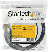 StarTech.com 6 ft. (1.8 m) USB KVM Cable for StarTech.com Rackmount Consoles - VGA and USB KVM Console Cable (RKCONSUV6)