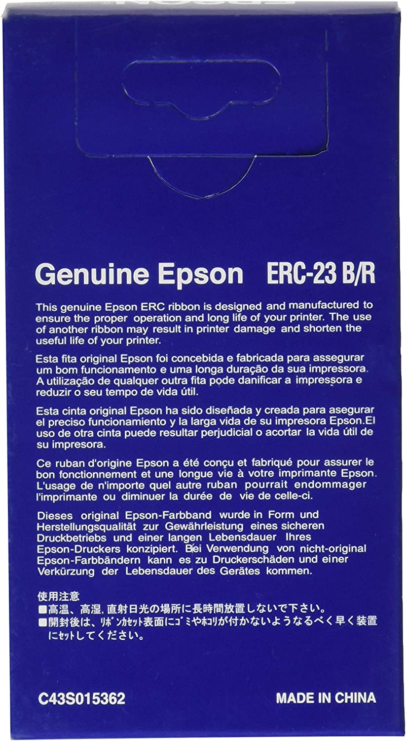 Epson M-252/257/262/267/Rp-267 Series/Tm-267 A-D Black/Red Ribbon Highest Quality Practical