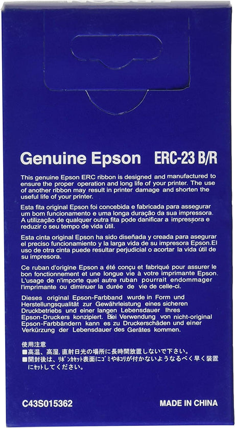 Epson M-252/257/262/267/Rp-267 Series/Tm-267 A-D Black/Red Ribbon Highest Quality Practical