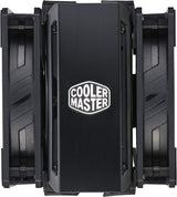 Cooler master CoolerMaster MasterAir MA612 Stealth ARGB CPU Air Cooler, 6 Heat Pipes, Nickel Plated Base, Aluminum Black Fins,Push-Pull Dual SickleFlow Fans for AMD Ryzen/Intel 1200/1151 MA612 Stealth ARGB 6 Heat Pipes