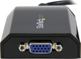 StarTech.com USB 3.0 to VGA Display Adapter 1920x1200 1080p, DisplayLink Certified, Video Converter w/ External Graphics Card - Mac &amp; PC (USB32VGAPRO), Black USB 3.0 to VGA Adapter
