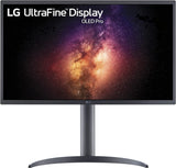 LG 27EP950-B 27” Ultrafine UHD (3840 x 2160) OLED Pro Display with Adobe RBG 99% / DCI-P3 99%, VESA Display HDR 400 True Black, 1M:1 Contrast Ratio and Tilt/Height/Pivot Adjustable Stand - Black