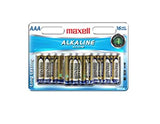 Maxell 723472 Ready-to-go Long Lasting and Reliable Alkaline Battery AAA Cell 16-Pack with High Compatibility AAA - 16 Pack