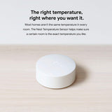 Google Nest Temperature Sensor 3 Pack - Nest Thermostat Sensor - Nest Sensor That Works with Nest Learning Thermostat and Nest Thermostat E - Smart Home
