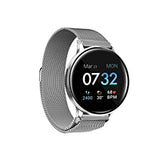 iTouch Sport 3 Smartwatch (with 24/7 Heart Rate Tracking, Step Counter, Notifications, Body Temperature Monitor) Silver Sport 3