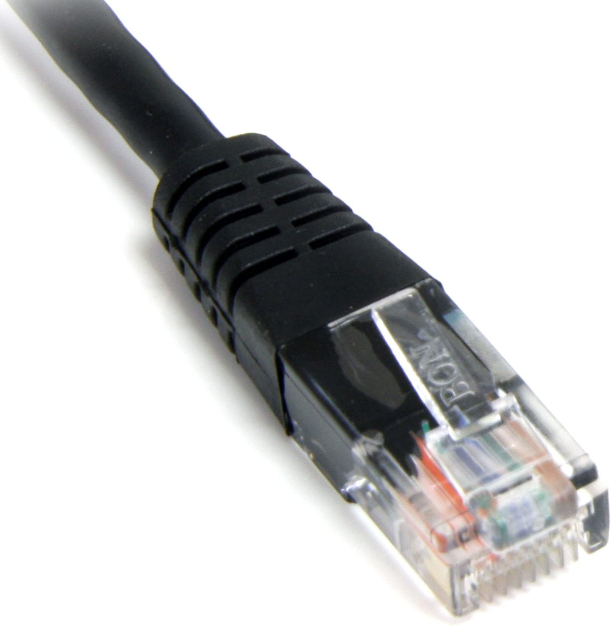 StarTech.com Cat5e Ethernet Cable - 2 ft - Black - Patch Cable - Molded Cat5e Cable - Short Network Cable - Ethernet Cord - Cat 5e Cable - 2ft (M45PATCH2BK) 2 ft / 0.5m Black