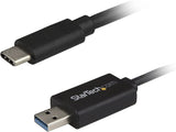 StarTech.com USB C to USB Data Transfer Cable - Mac/Windows - USB 3.0 - Windows Easy Transfer Cable - Mac Data Transfer (USBC3LINK)