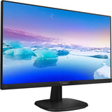 Philips 243V7QJAB 24" Monitor, Full HD, Edge-to-Edge IPS, Built-in Speakers, VESA, EnergyStar Most Efficient 2017, 4Yr Advance Replacement Warranty