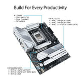 ASUS Prime X670E-PRO WiFi Socket AM5 (LGA 1718) Ryzen 7000 ATX Motherboard(PCIe® 5.0,DDR5,4X M.2 Slots, USB 3.2 Gen 2x2 Type-C®, USB4® Support, WiFi 6E, and 2.5G Ethernet)