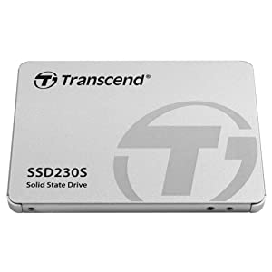Transcend 256GB SATA III 6Gb/s SSD230S 2.5” Solid State Drive TS256GSSD230S,Silver