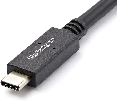 StarTech.com USB C Cable 3 ft / 1m with Power Delivery (USB PD) Power Pass Through Charging USB to USB Cord (USB31C5C1M)