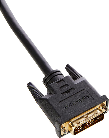 StarTech.com 6ft HDMI to DVI D Adapter Cable - Bi-Directional - HDMI to DVI or DVI to HDMI Adapter for Your Computer Monitor (HDMIDVIMM6) 6 ft / 2 m Standard Packaging