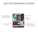 ASUS ROG Strix Z790-A Gaming WiFi D4 LGA1700(Intel®13th&amp;12th Gen) ATX Gaming Motherboard(16+1 Power Stages,DDR4,4xM.2 Slots, PCIe® 5.0,WiFi 6E,USB 3.2 Gen 2x2 Type-C® with PD 3.0 up to 30W)