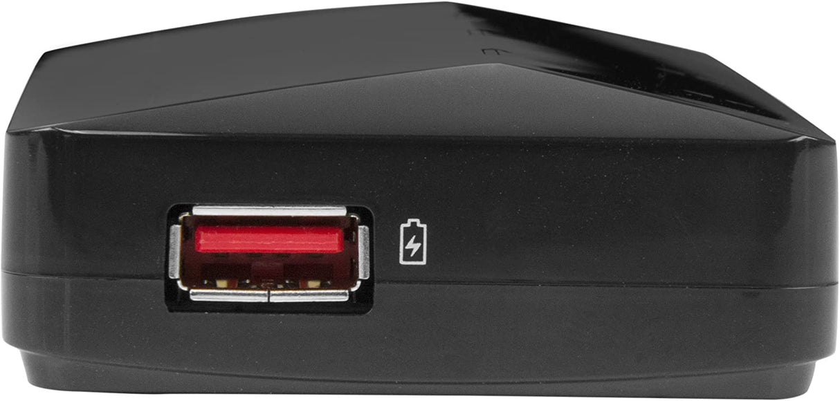 StarTech.com 4-Port USB 3.0 Hub Plus Dedicated Charging Port - 1 x 2.4A Port - Desktop USB Hub and Fast-Charging Station (ST53004U1C) Black 4 Port + Charge Port