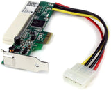 StarTech.com PCI Express to PCI Adapter Card - PCIe to PCI Converter Adapter with Low Profile / Half-Height Bracket (PEX1PCI1)