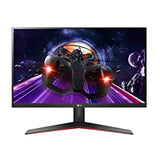 LG 24MP60G-B 24" Full HD (1920 x 1080) IPS Monitor with AMD FreeSync and 1ms MBR Response Time, and 3-Side Virtually Borderless Design - Black 24 Inches
