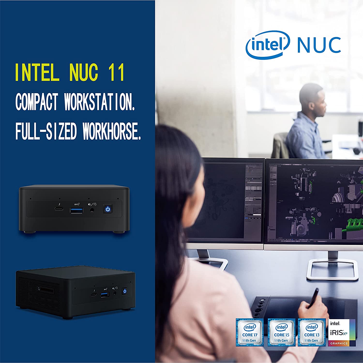 Intel NUC 11 Pro NUC11PAHi5 Panther Canyon Mini PC，Intel Core I5
