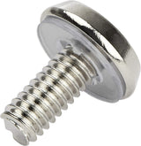 StarTech.com 12-24 Server Rack Screws - 50 Pack - Mounting Screws for Rack and Server Cabinets - Nickel-Plated (CABSCRWS1224)