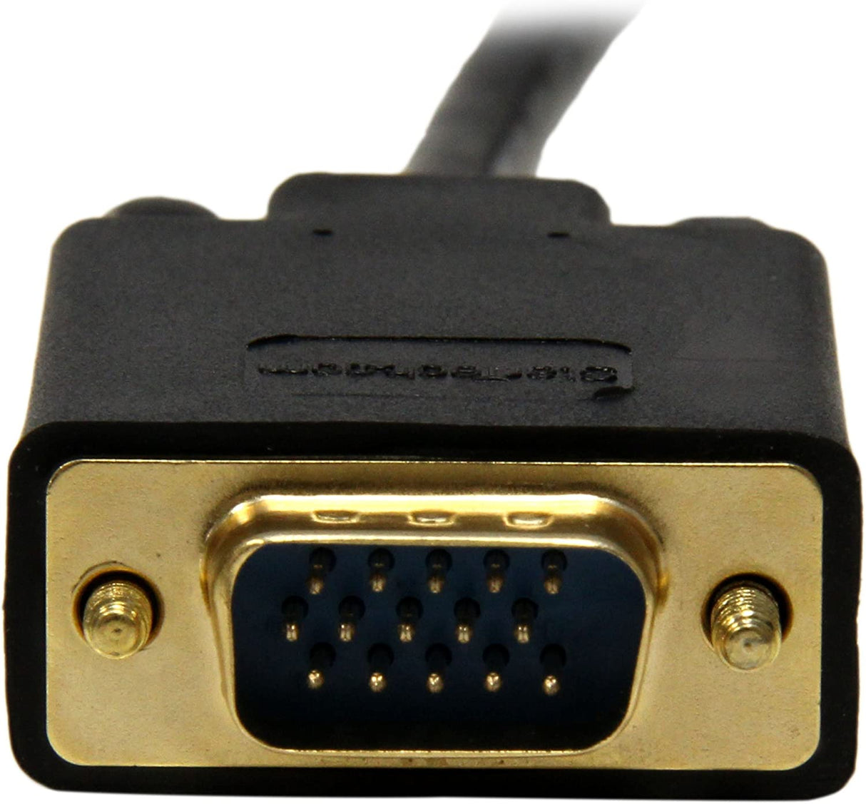 StarTech.com 10 ft Mini DisplayPort to VGA Adapter Cable - mDP to VGA Video Converter - Mini DP to VGA Cable for Mac/PC 1920x1200 - Black (MDP2VGAMM10B)