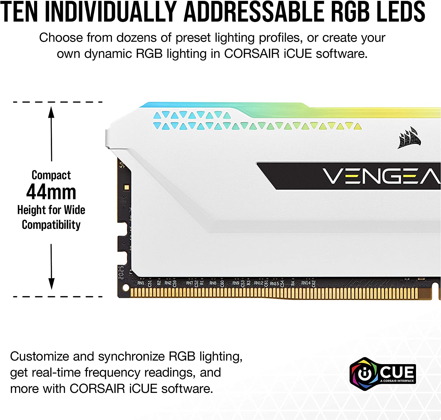 Corsair Vengeance RGB Pro SL 32GB (2x16GB) DDR4 3600 (PC4-28800